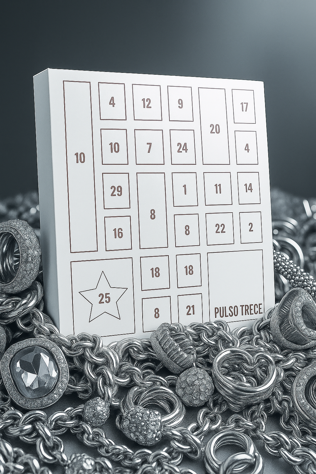 Calendario Adviento Joyas Doradas