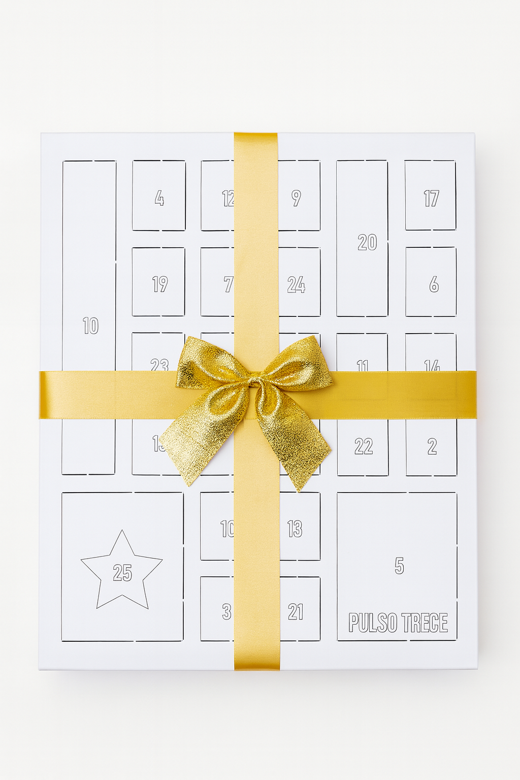 Calendario Adviento Joyas Doradas